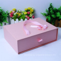 Rectangle pink drawer cardboard packaging paper gift box